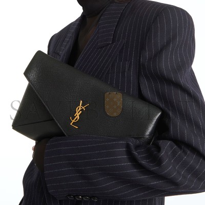 YSL CASSANDRE LARGE LEATHER POUCH P00859203 (29.5*18*4.5cm)